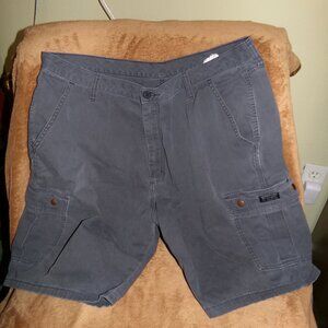 Men's Wrangler Blue Cargo Short Size 38 Pair #1